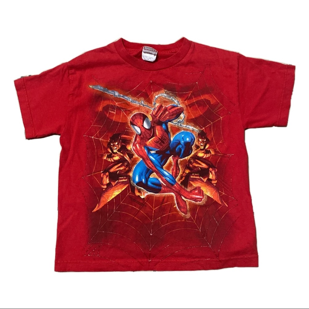 Vintage (2002) Y2K Spider-Man Green Goblin Shirt